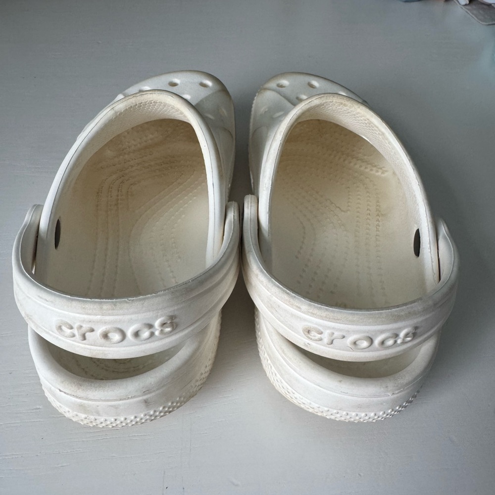 White Crocs - Picture 3 of 4
